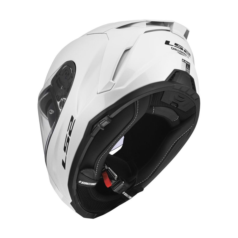 LS2 FF817 CHALLENGER II SOLID WHITE-168170002-14