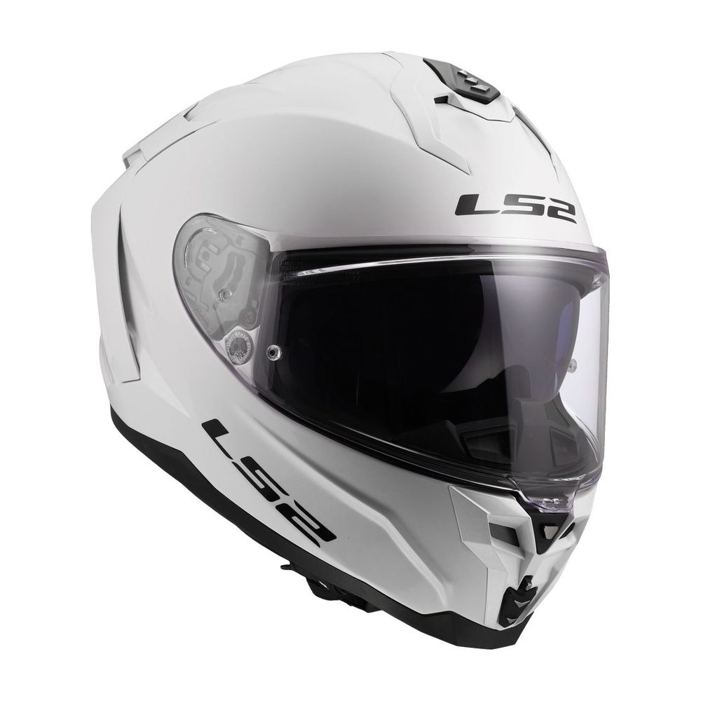 LS2 FF817 CHALLENGER II SOLID WHITE-168170002-7