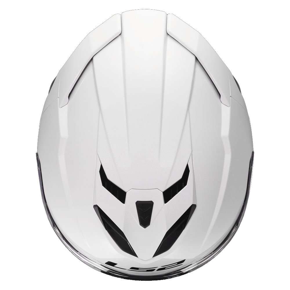 LS2 FF818 STORM 3 SOLID-gloss white-3