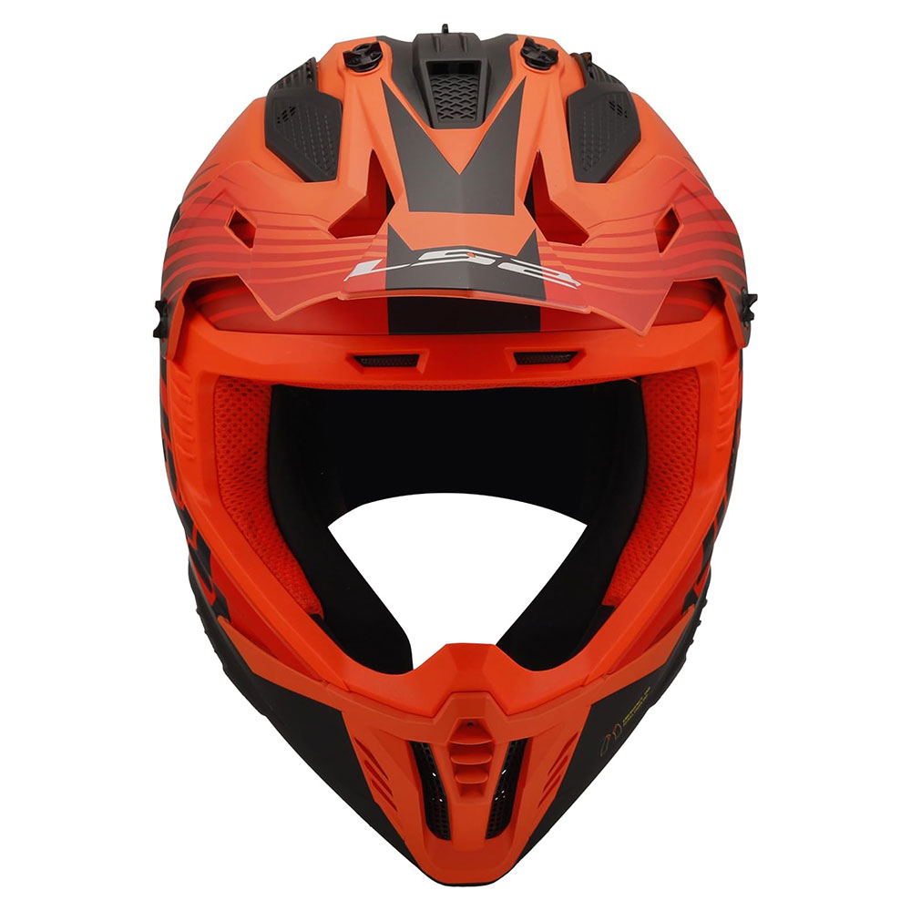LS2-MX708-FAST-II-DUCK-MATT-H-V-ORANGE-RED-1