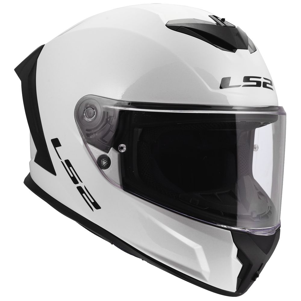 LS2 FF820 RAPID III SOLID GLOSS WHITE-8