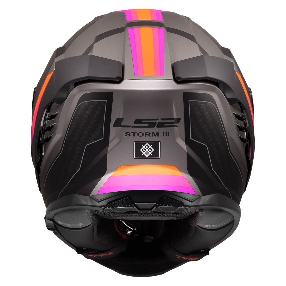 LS2 FF818 STORM III SPORTY GREY PURPLE-4