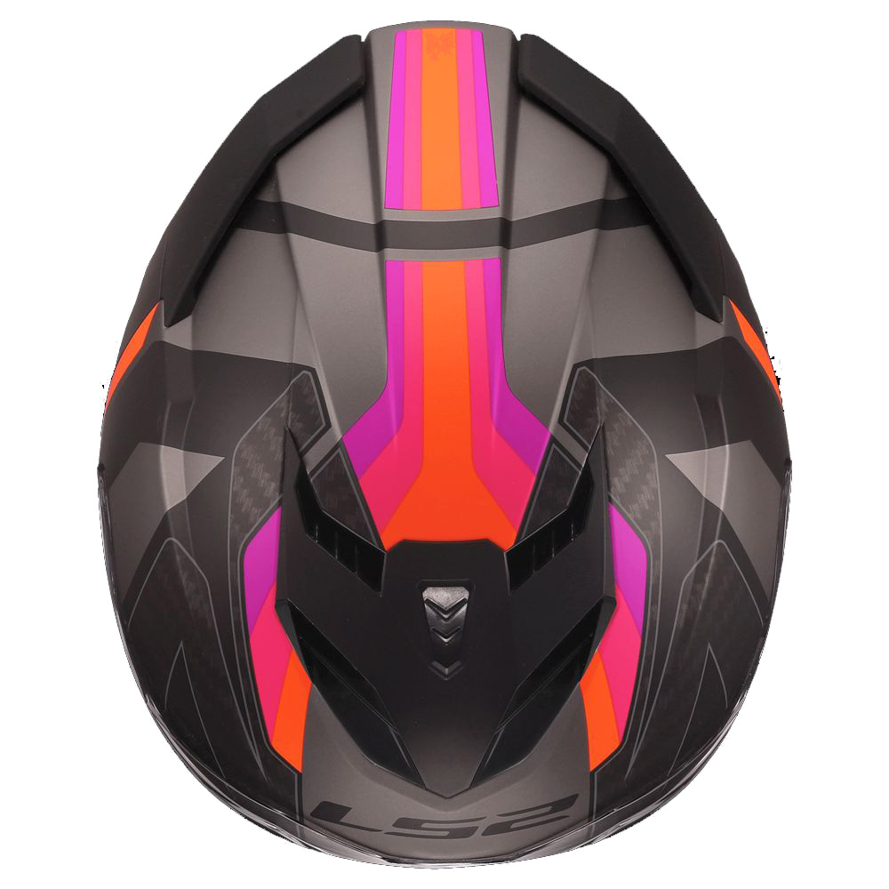 LS2 FF818 STORM III SPORTY GREY PURPLE-8