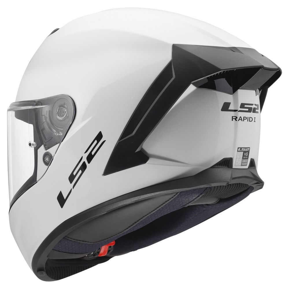 LS2 FF820 RAPID III SOLID GLOSS WHITE-3