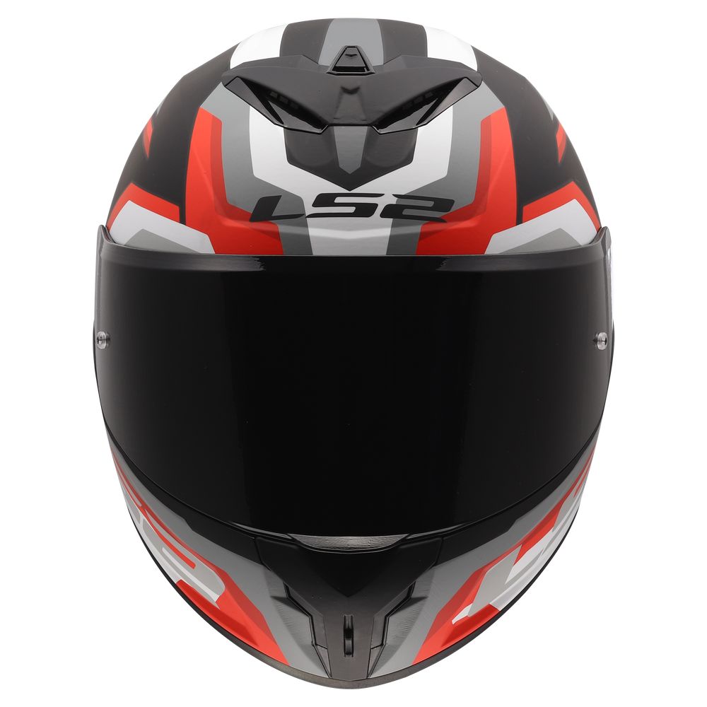 LS2 FF820 RAPID III HYPER BLACK RED-3