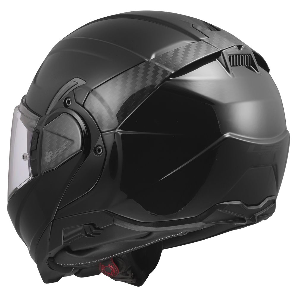 LS2 FF910 ADVANT II SOLID GLOSS BLACK-5