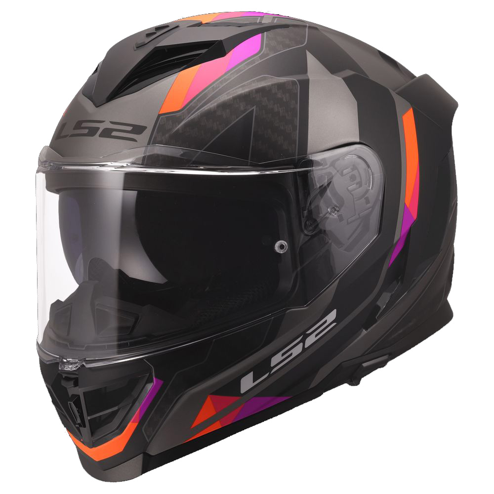 LS2 FF818 STORM III SPORTY GREY PURPLE