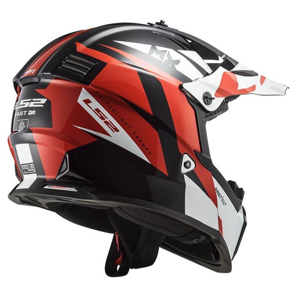 Шлем LS2 MX437 FAST EVO STRIKE-Black White Red_2