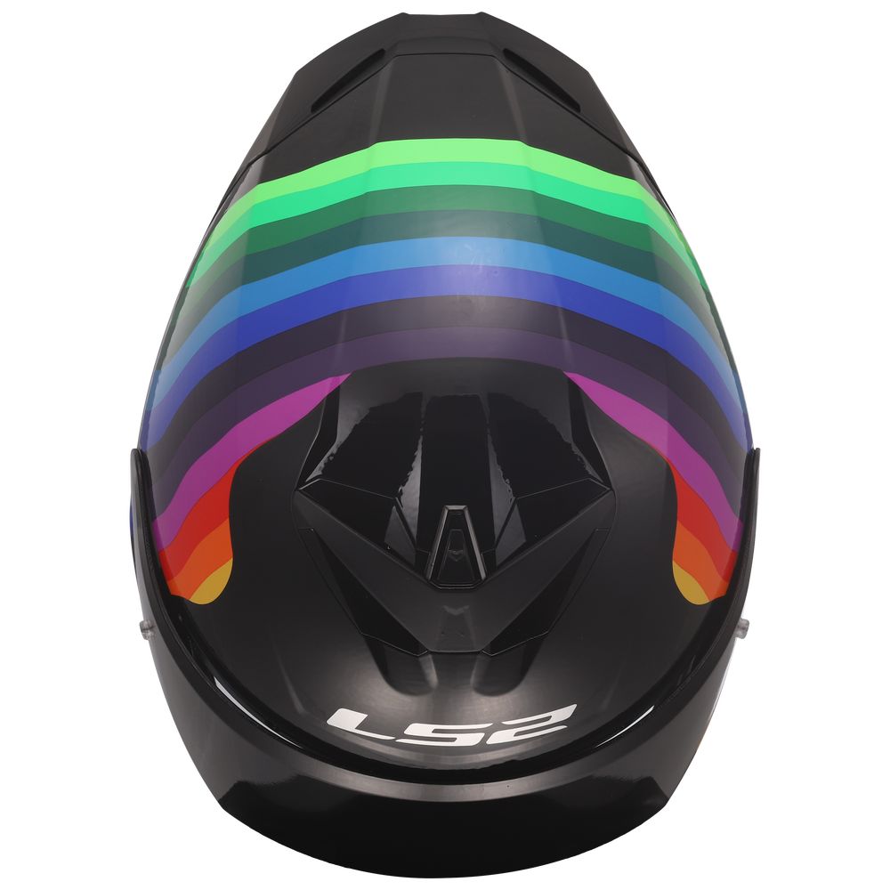 LS2 FF820 RAPID III FLOW BLACK MULTI-4