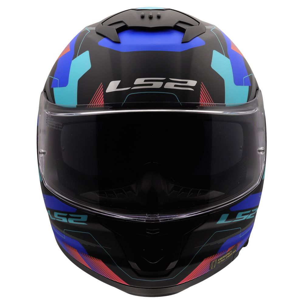 LS2 FF808 STREAM II MIKA BLACK BLUE-8