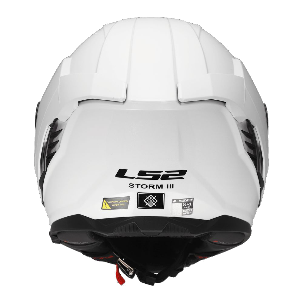 LS2 FF818 STORM 3 SOLID-gloss white-5