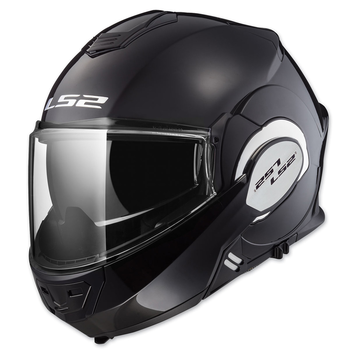 Шлем LS2 FF399 VALIANT SINGLE MONO-gloss-black