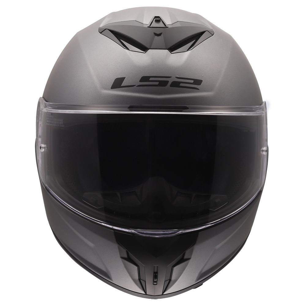 LS2 FF820 RAPID III SOLID MATT TITANIUM-3