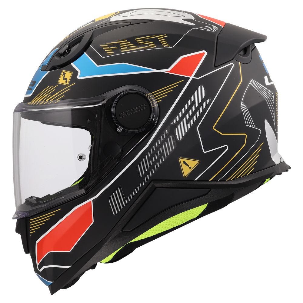 LS2 FF812 KID  ZERO MATT GREY RED-2