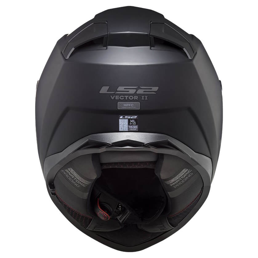 LS2 FF811 VECTOR II SOLID matt black-3