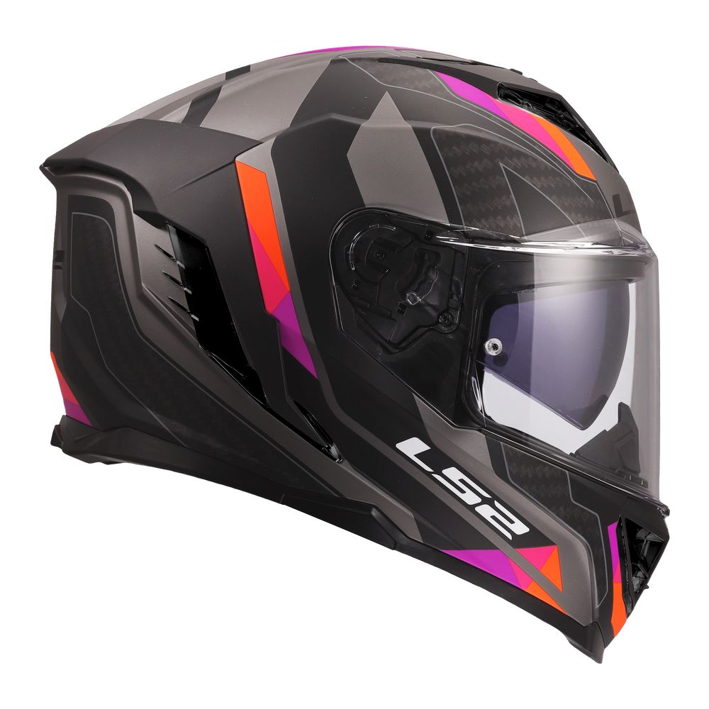 LS2 FF818 STORM III SPORTY GREY PURPLE-5