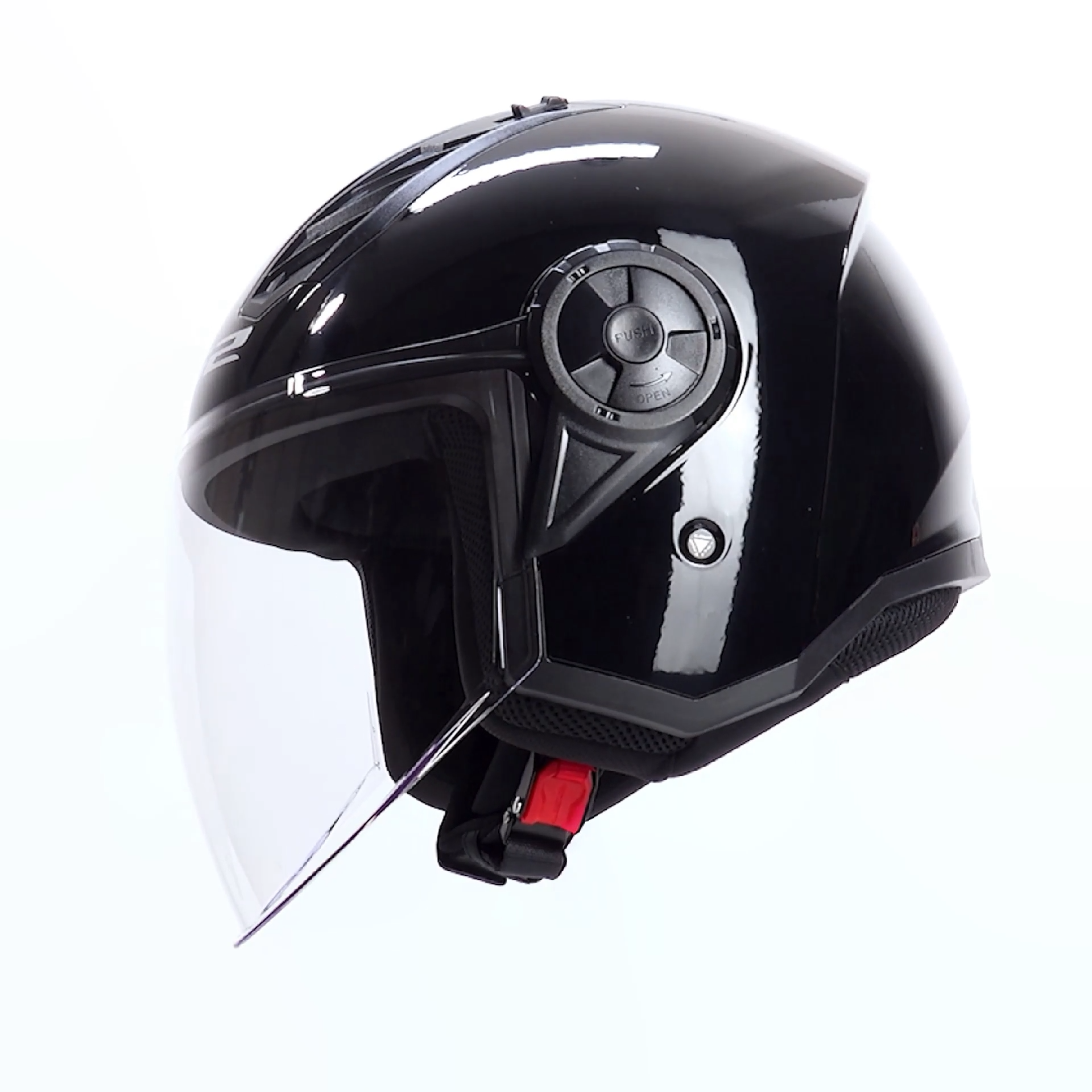 LS2 OF616 AIRFLOW 2 SOLID helmet Gloss Black