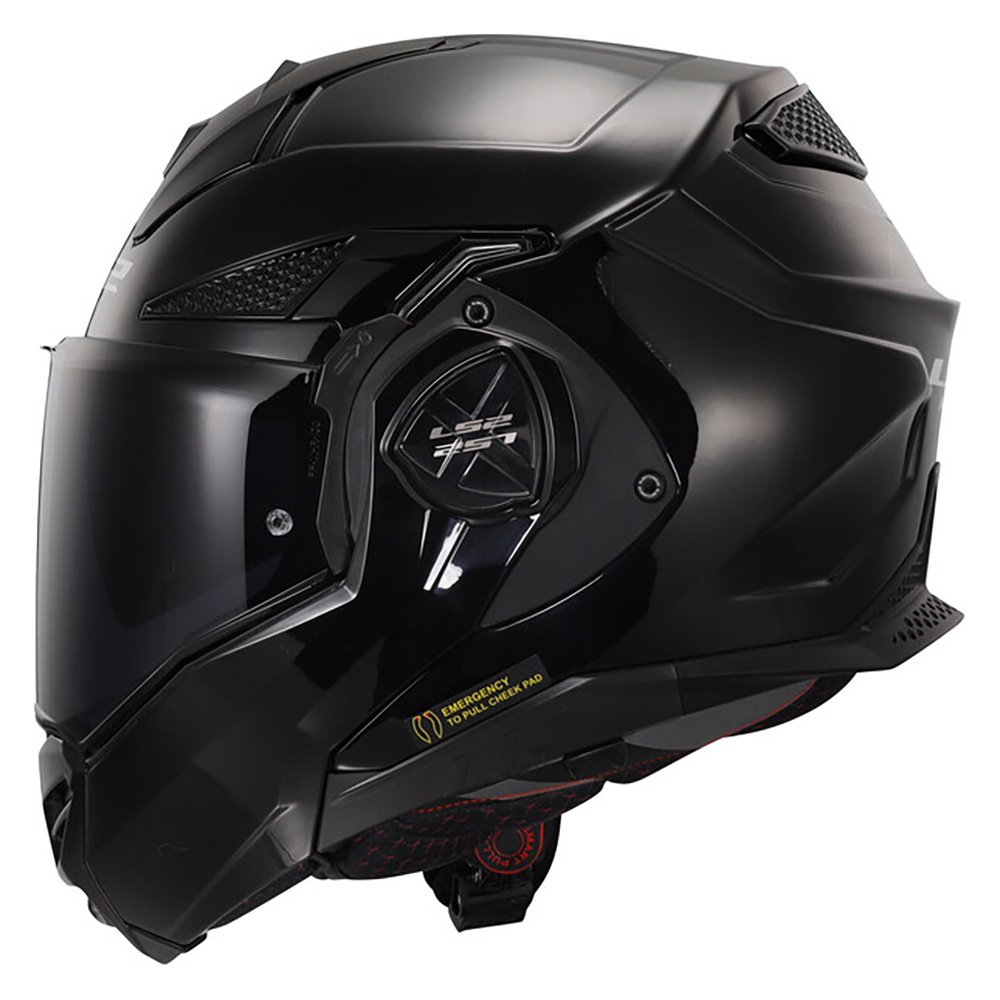 LS2 FF901 ADVANT X SOLID GLOSS BLACK-1