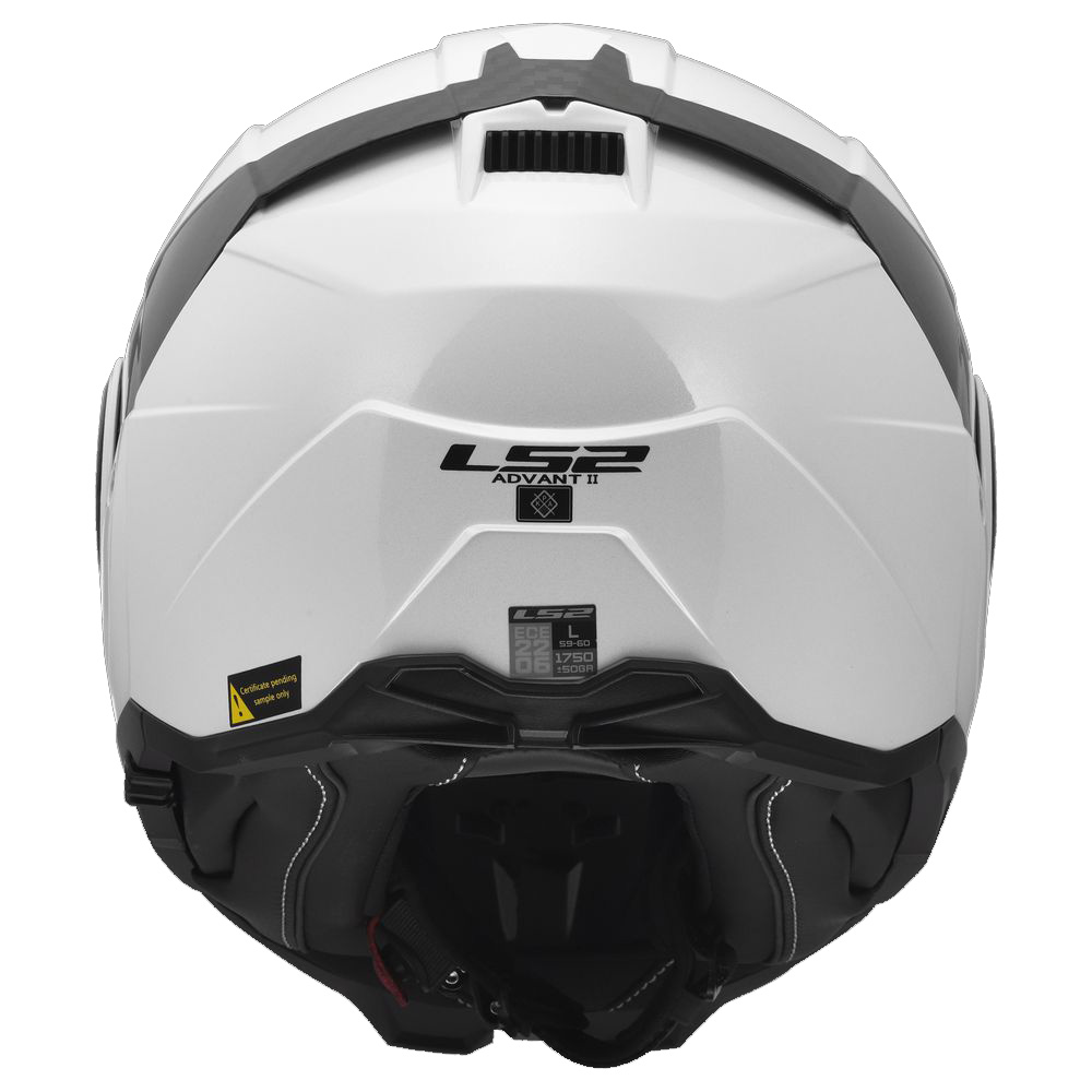 LS2 FF910 ADVANT II SOLID WHITE-8