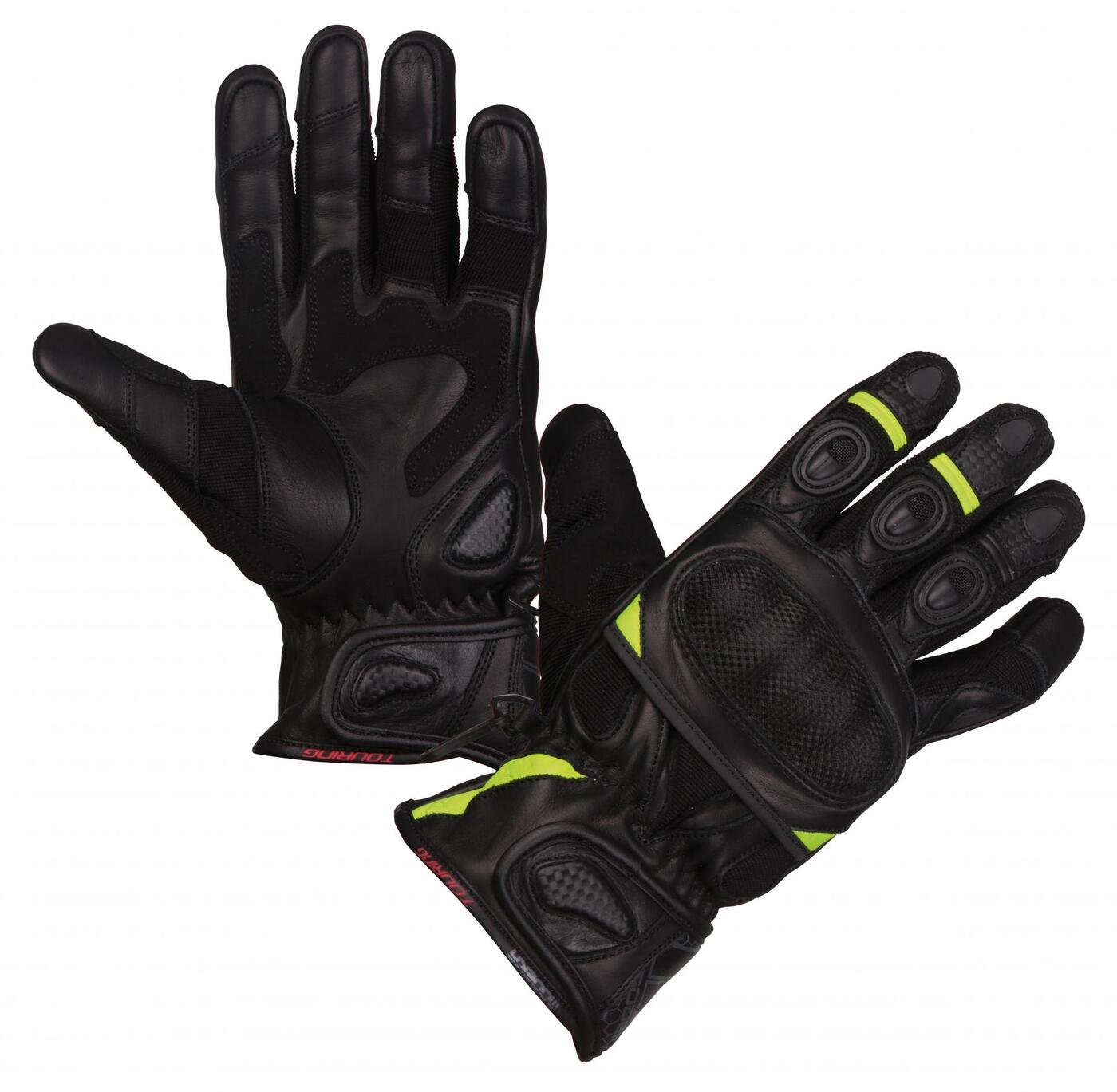 Печатки Modeka Sahara Short-Black Yellow_1