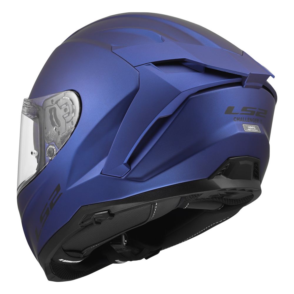 LS2 FF817 CHALLENGER II SOLID MATT NAVY BLUE-1