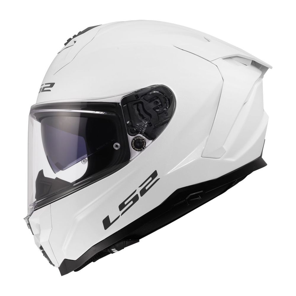 LS2 FF817 CHALLENGER II SOLID WHITE-168170002-2