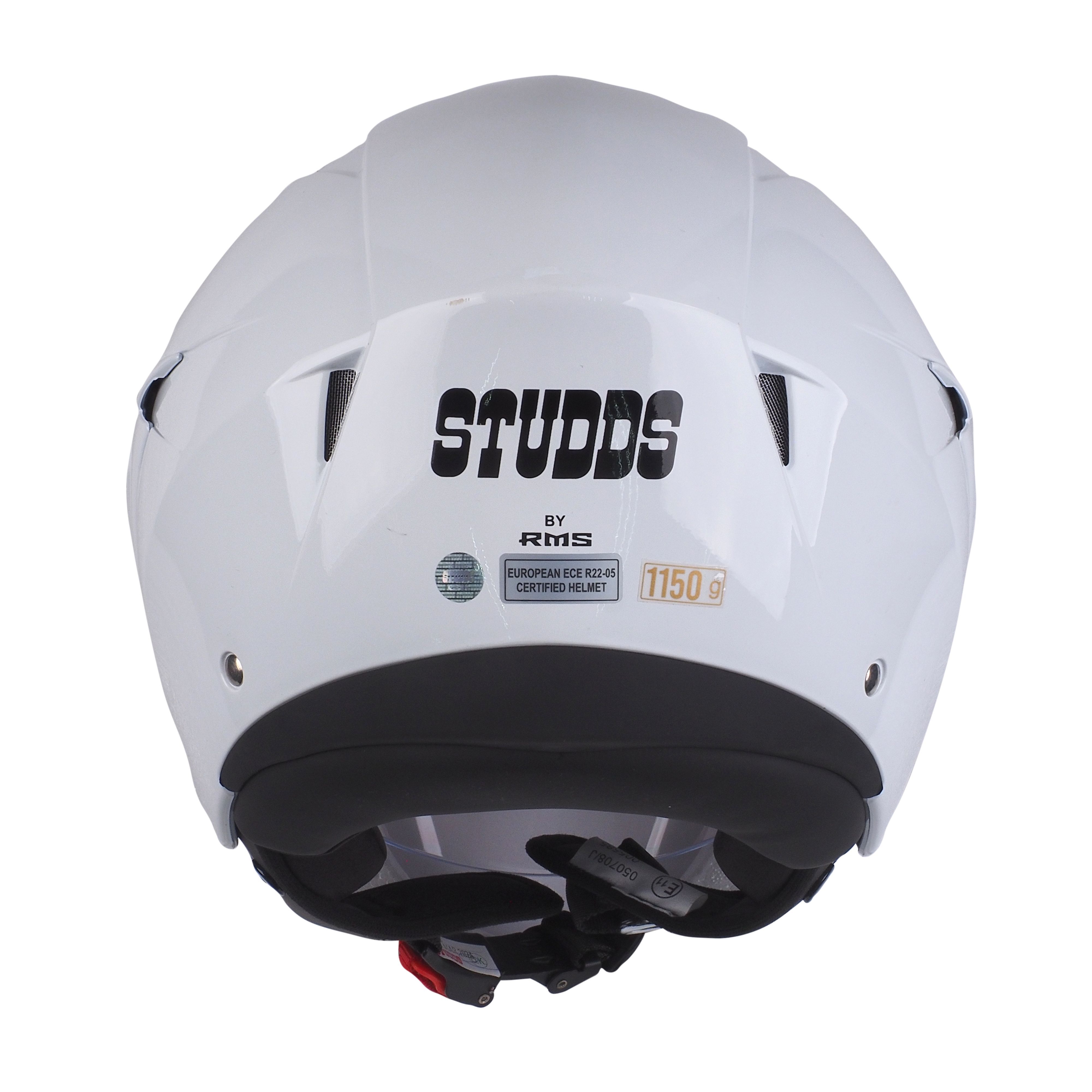 Шлем Studds RMS Z600 Solid-White_4