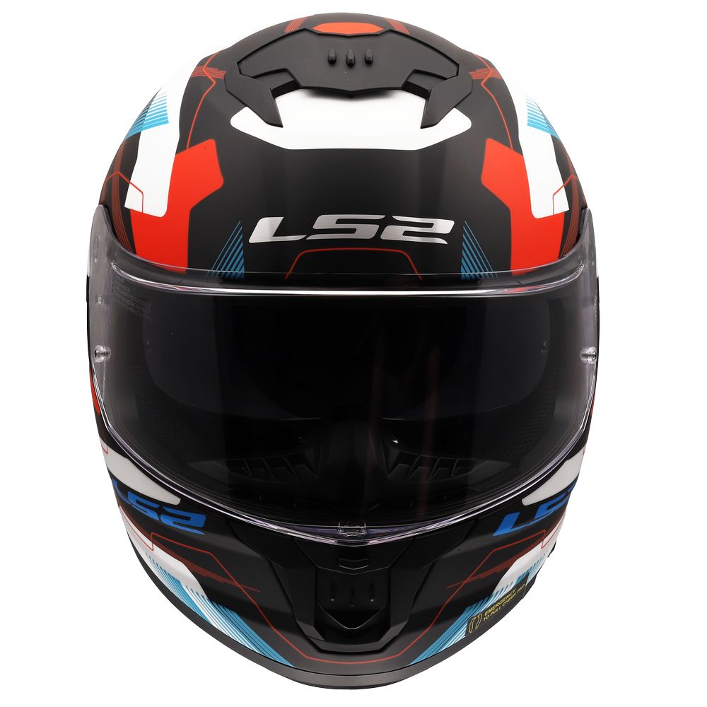 LS2 FF808 STREAM II MIKA WHITE BLUE RED-1