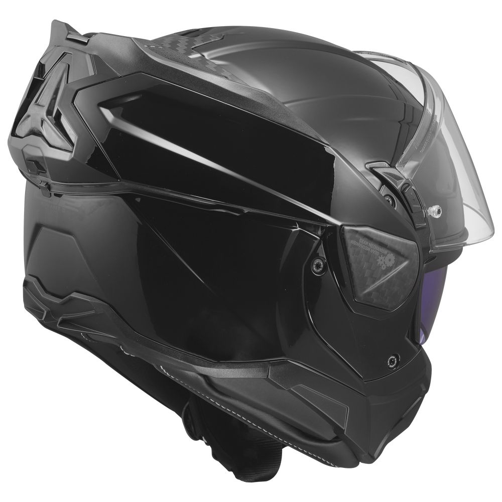 LS2 FF910 ADVANT II SOLID GLOSS BLACK-3