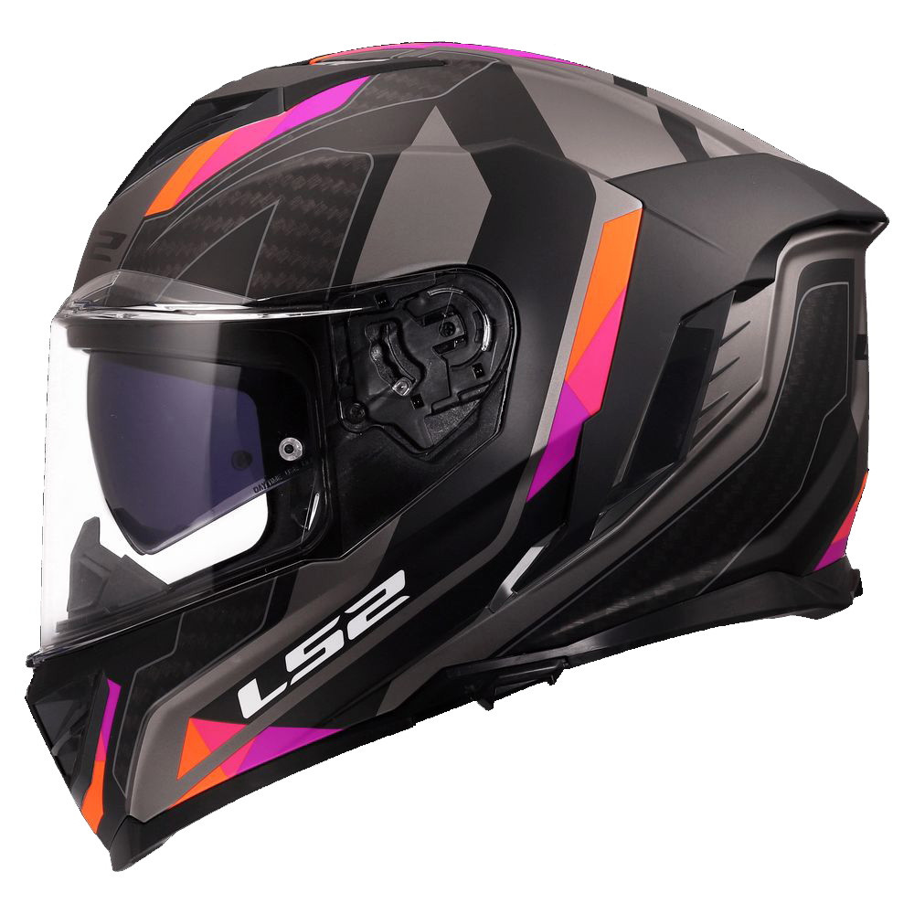 LS2 FF818 STORM III SPORTY GREY PURPLE-9