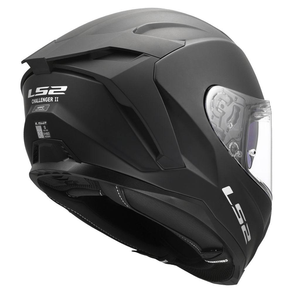 LS2 FF817 CHALLENGER II SOLID MATT BLACK-7