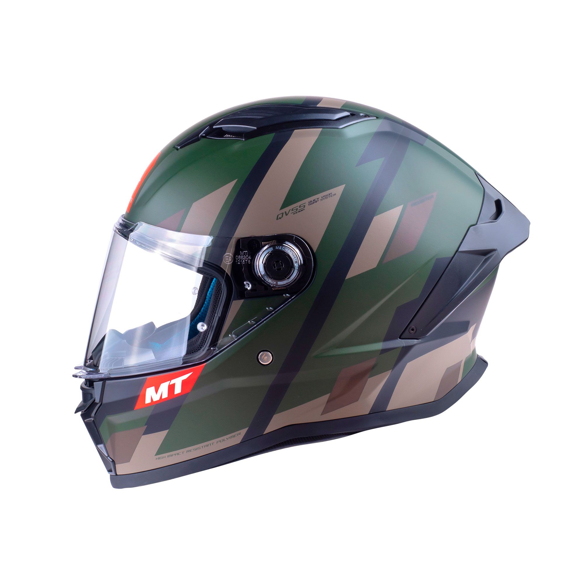 Шлем MT STINGER 2 Register-Matt Green Military_2