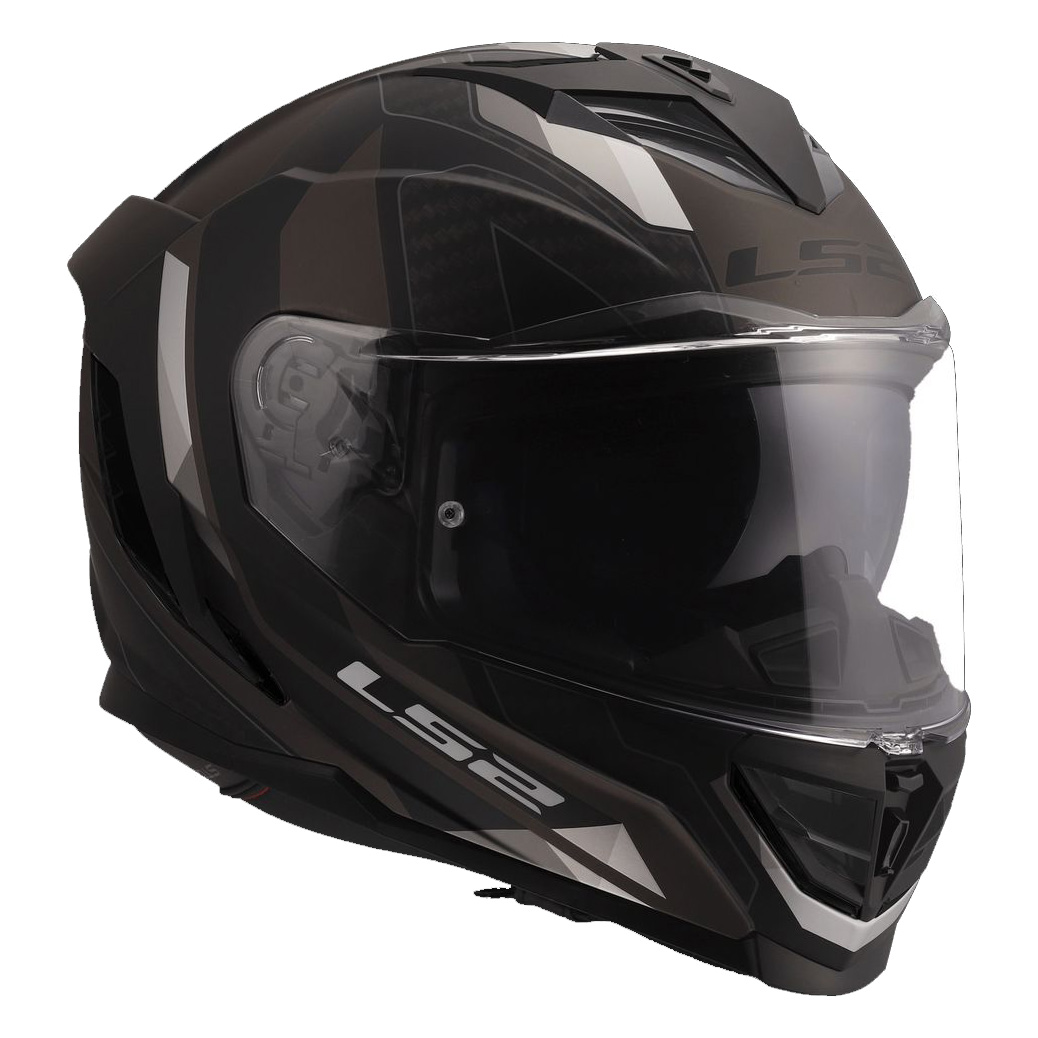 LS2 FF818 STORM III SPORTY BLACK GREY-3