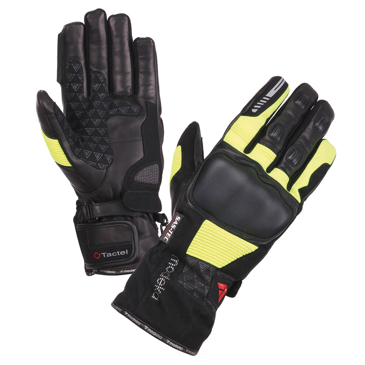Перчатки Modeka Tacoma black-yellow
