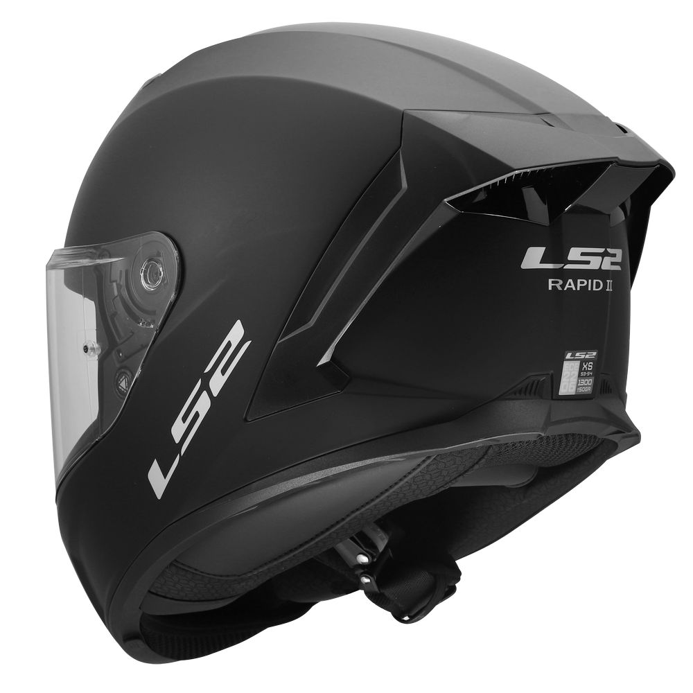 LS2 FF820 RAPID III SOLID MATT BLACK-2