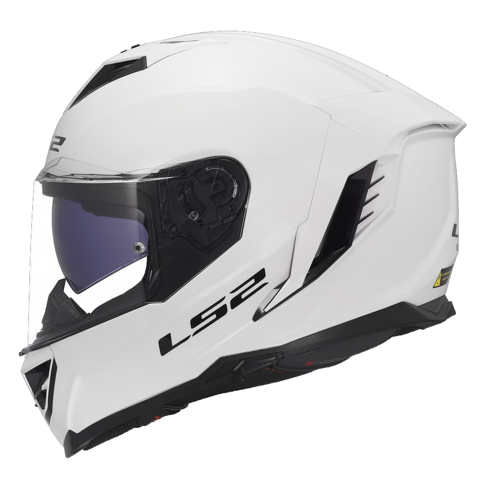 LS2 FF818 STORM 3 SOLID-gloss white-2