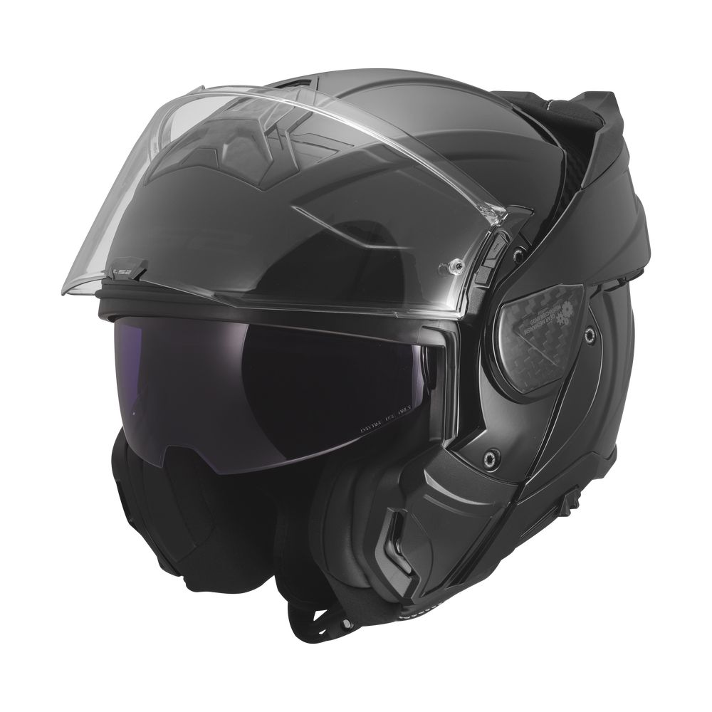LS2 FF910 ADVANT II SOLID GLOSS BLACK-1