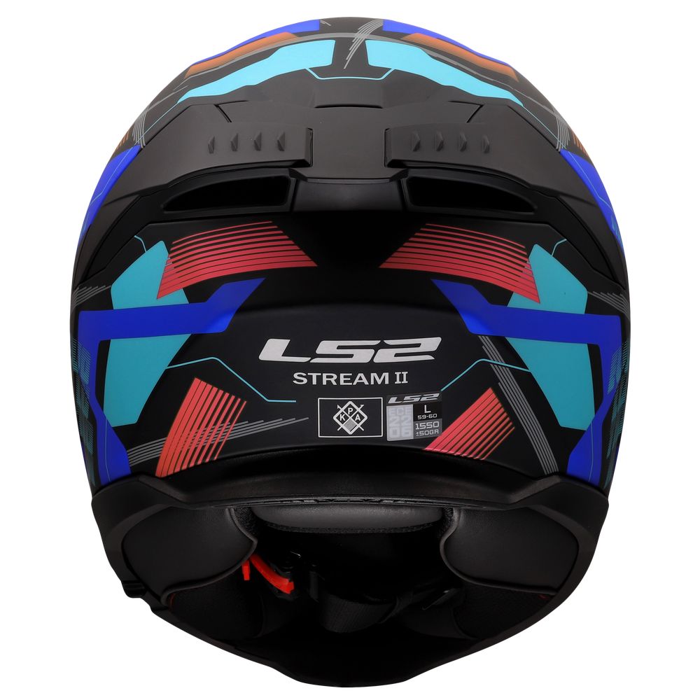 LS2 FF808 STREAM II MIKA BLACK BLUE-5