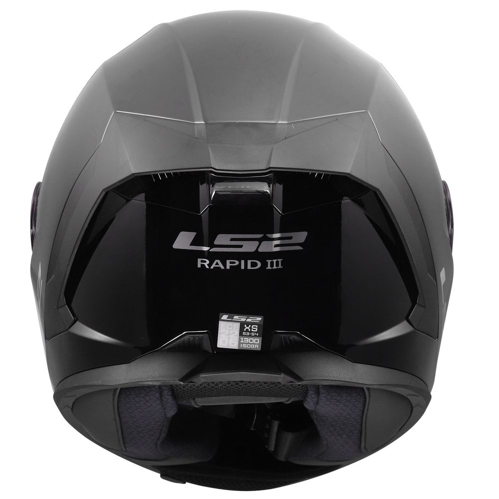 LS2 FF820 RAPID III SOLID GLOSS BLACK-4