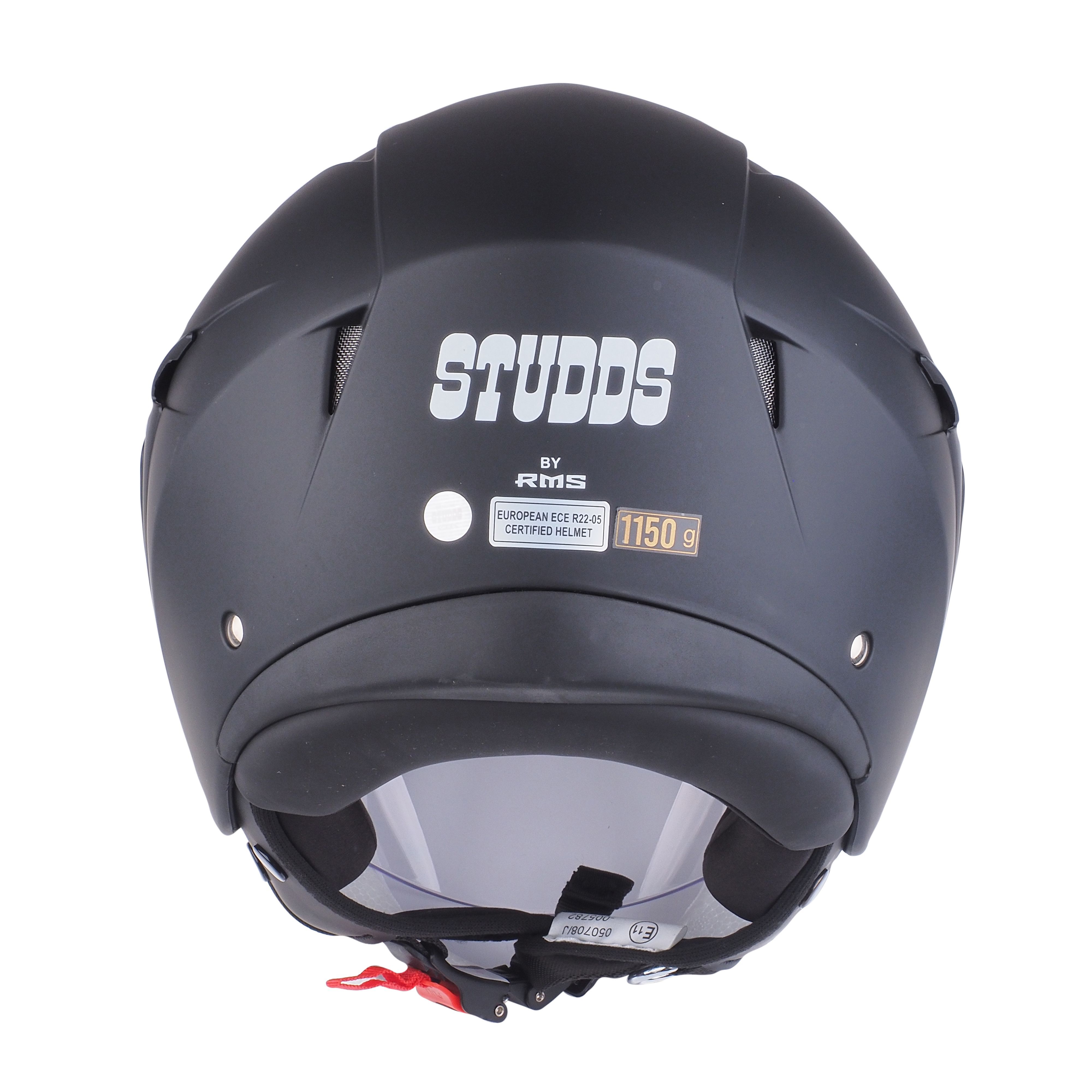 Шлем Studds RMS Z600 Solid-Matt Black_4