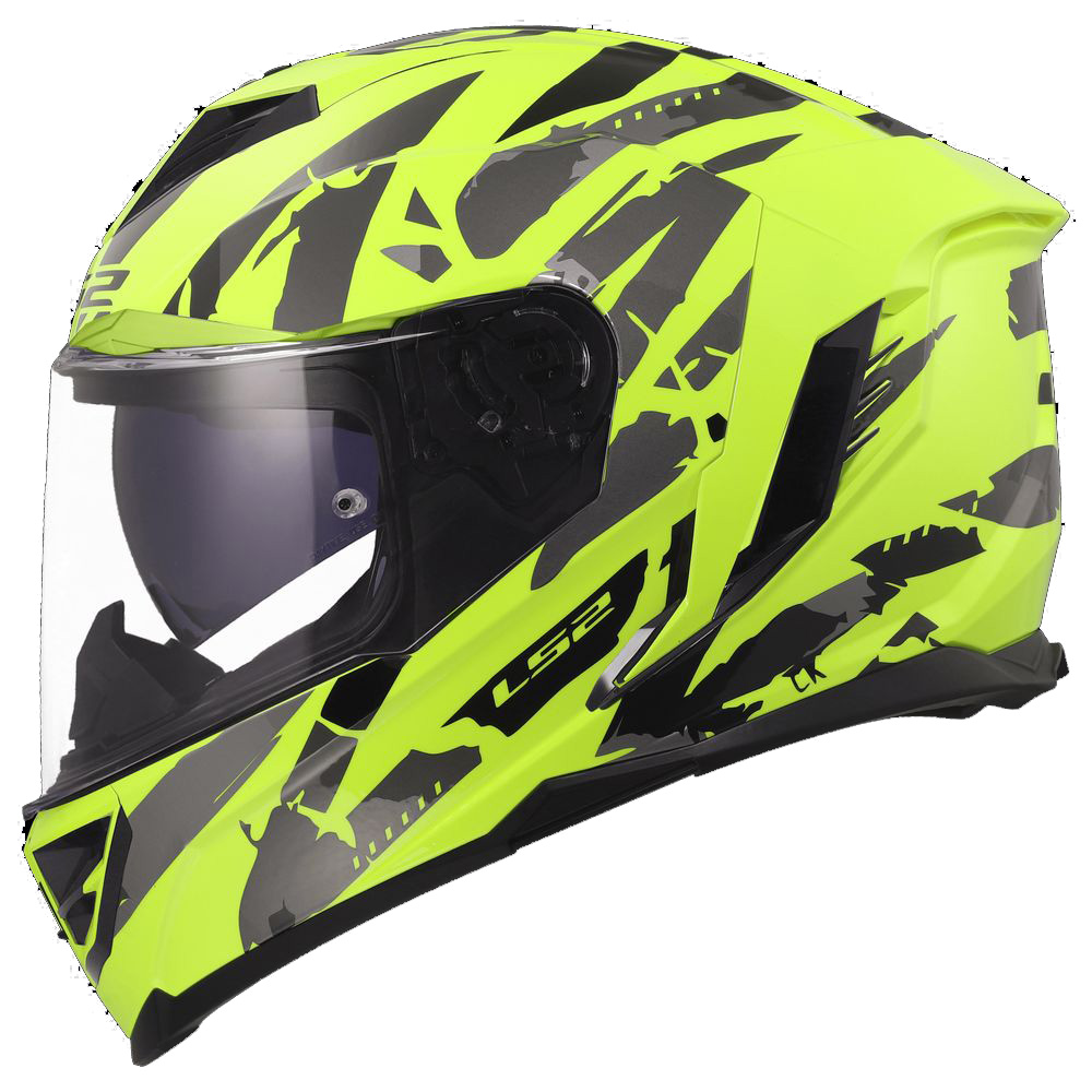 LS2 FF818 STORM III KAOS H-V YELLOW-7